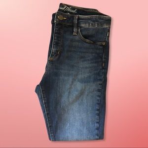 Dark Wash High Rise Skinny Jeans